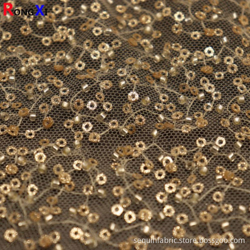 Brand New Embroidery Beaded Sequin Fabrics